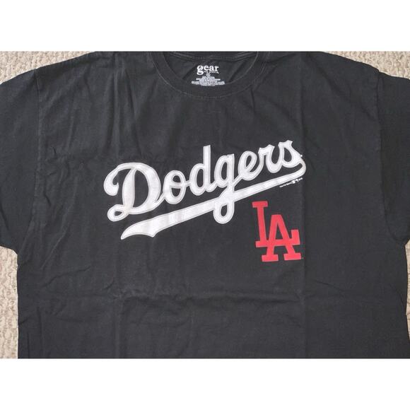 Los Angeles Dodgers Gear Brand Black Size XL Shirt Ohtani Betts Playoff Time - Picture 2 of 4